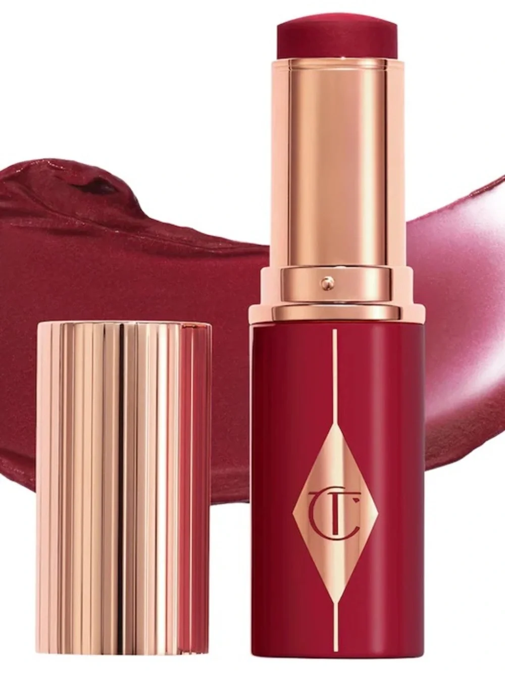 Charlotte Tilbury Unreal Lip + Cheek Glow Blush Stick Berry Glow